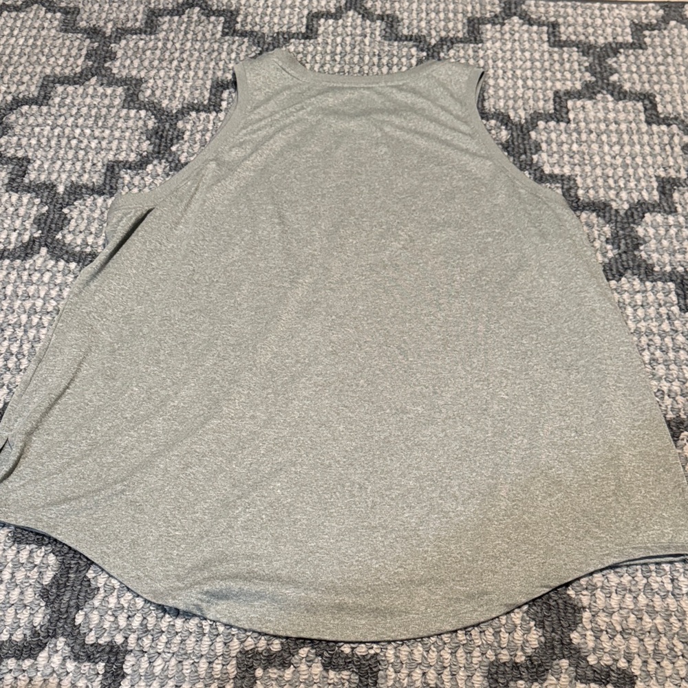 Nike Women's Light Gray Tank Top - Picture 3 of 3